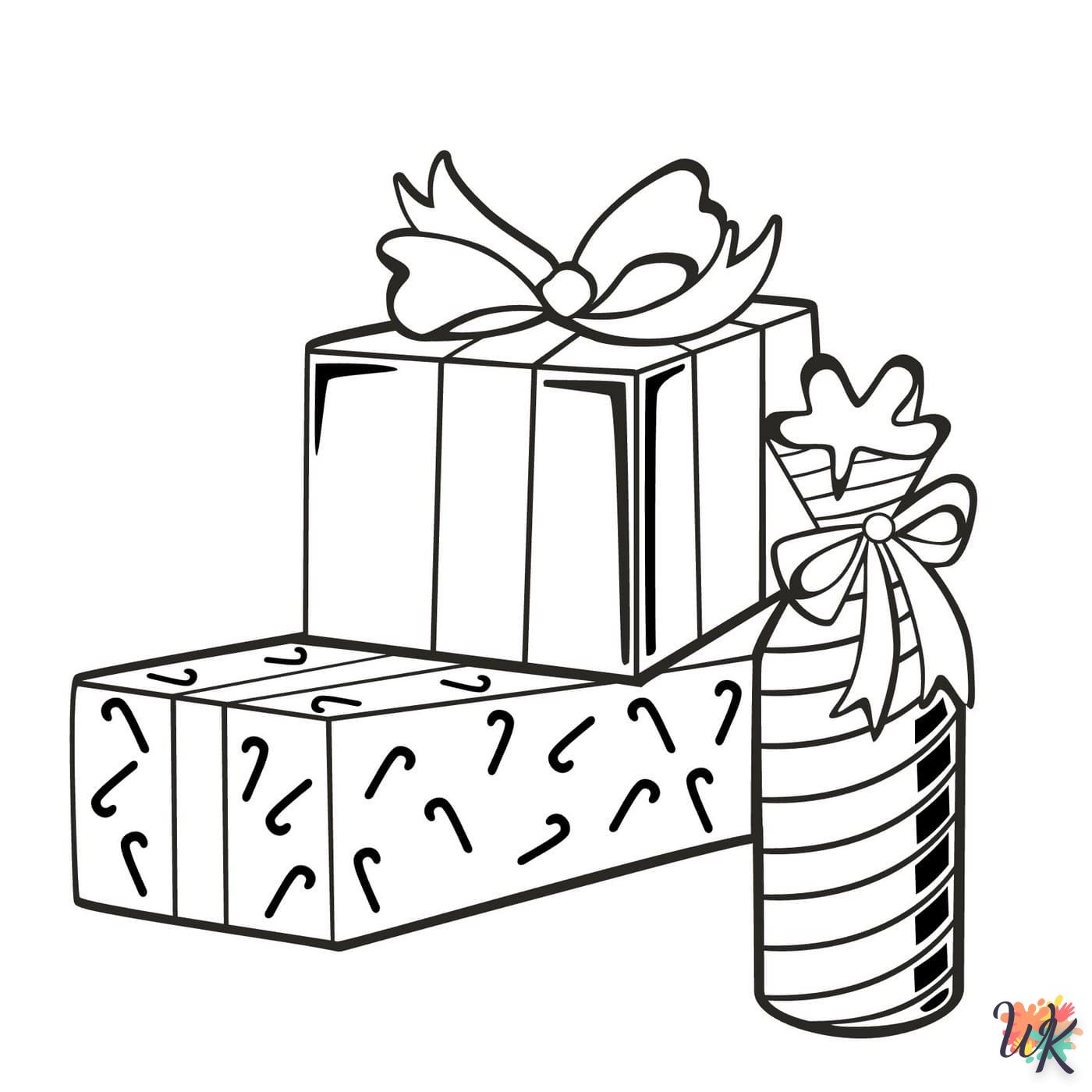 Regalo 45 Disegni da Colorare Regalo 43